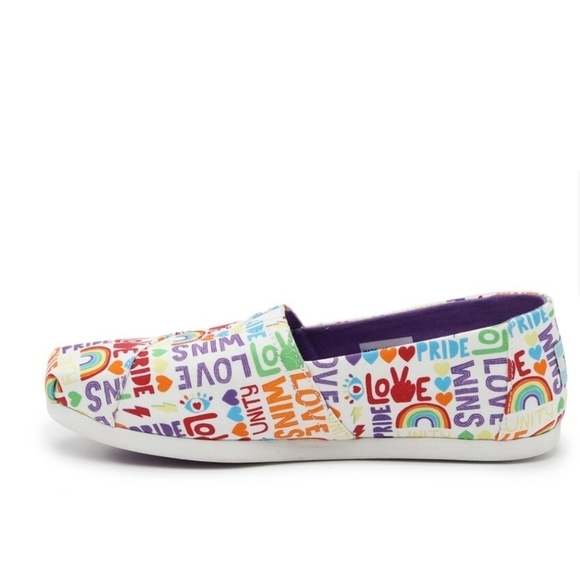 Toms Shoes - 𝅺Toms Alpargata Unity Love Wins Slip on Shoes Multiple Sizes 8.5 & 9.5